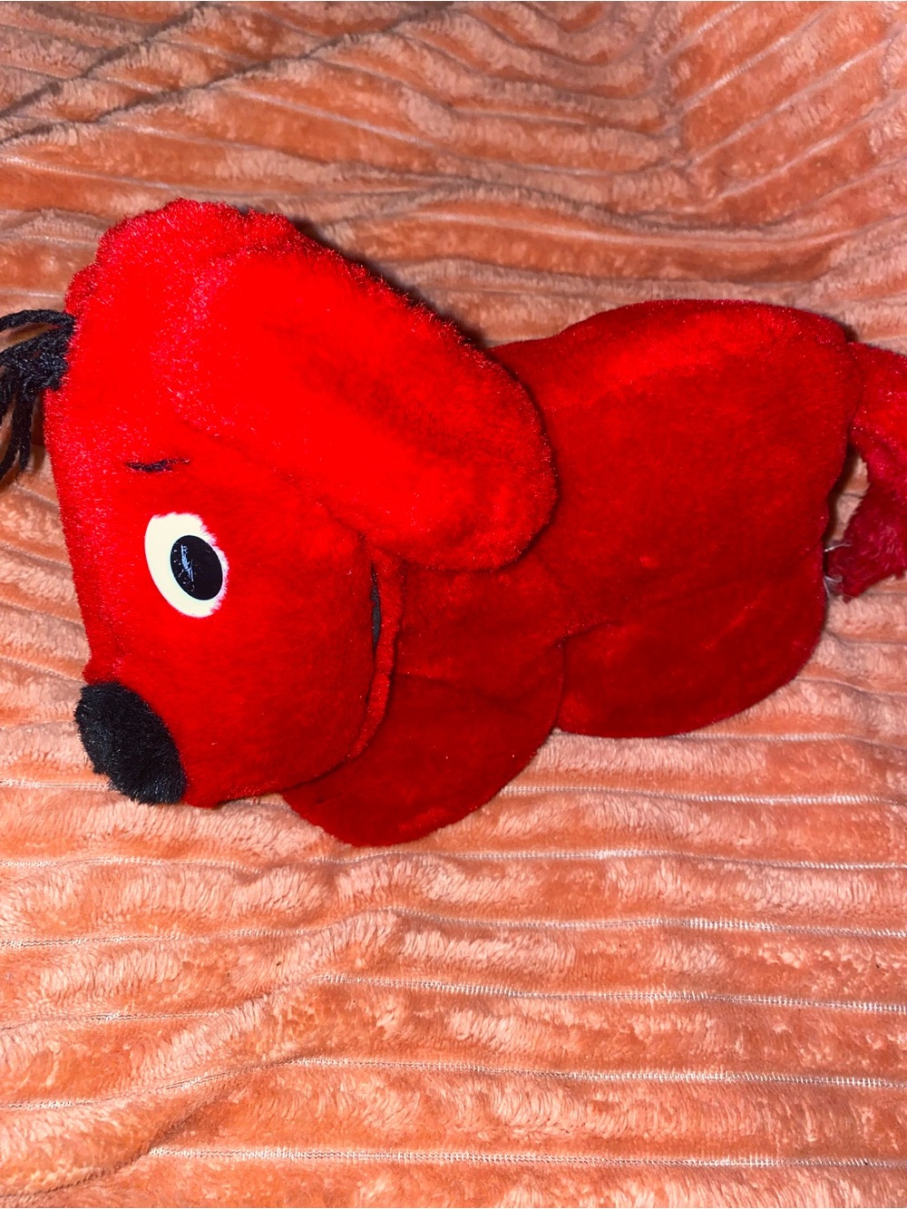 Vintage Red Plush Toy - Soft Plushie Toy